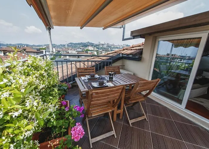 Apartamento Cute & Cozy Terrace Bérgamo